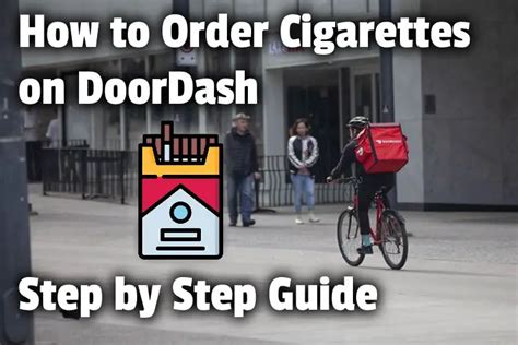 Can you order cigarettes through doordash. Things To Know About Can you order cigarettes through doordash. 